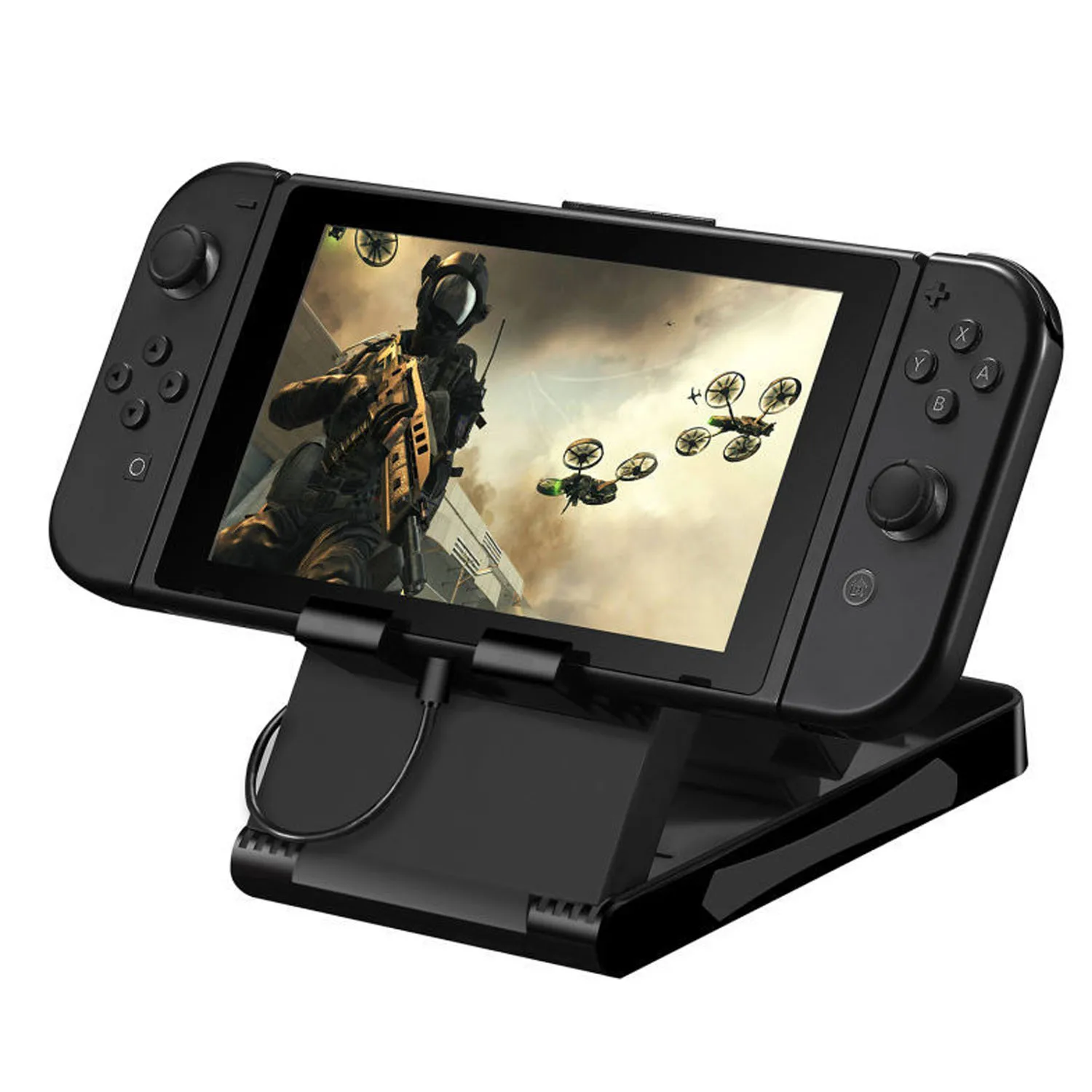 Bevigac портативный Настольный держатель Play Stand w/Multi Угол обзора для Nintendo Navy