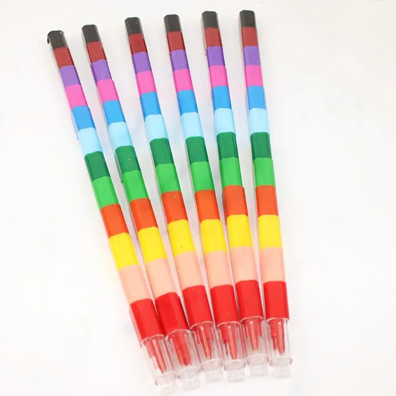 12 шт. мелки художественные масляные Карандаши цветные канцелярские