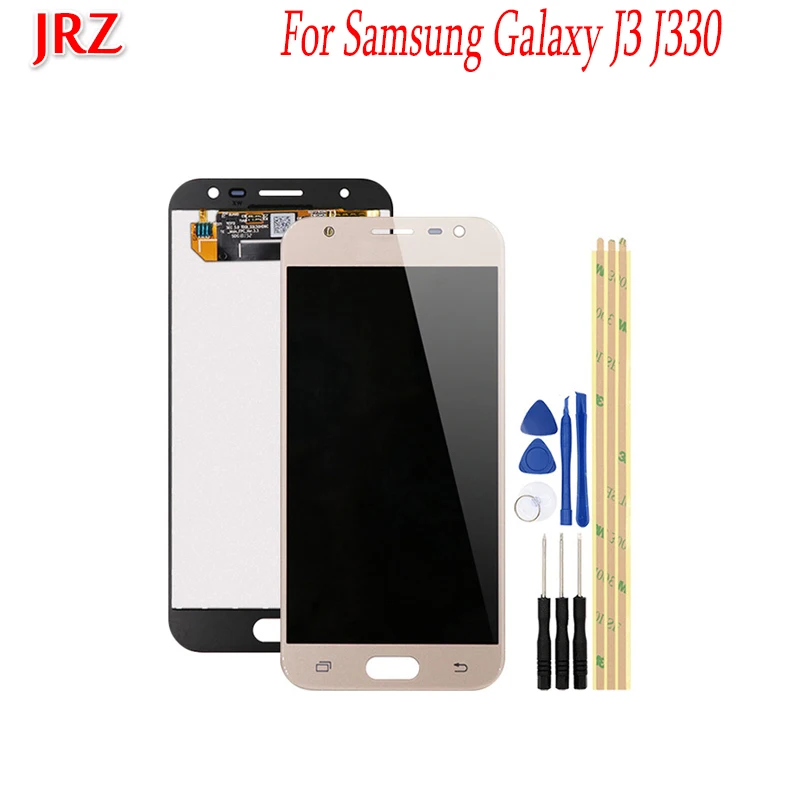 OLED для Samsung Galaxy J3 2017 J330 J330F ЖК дисплей и сенсорный экран 5 0 ''экран дигитайзер в