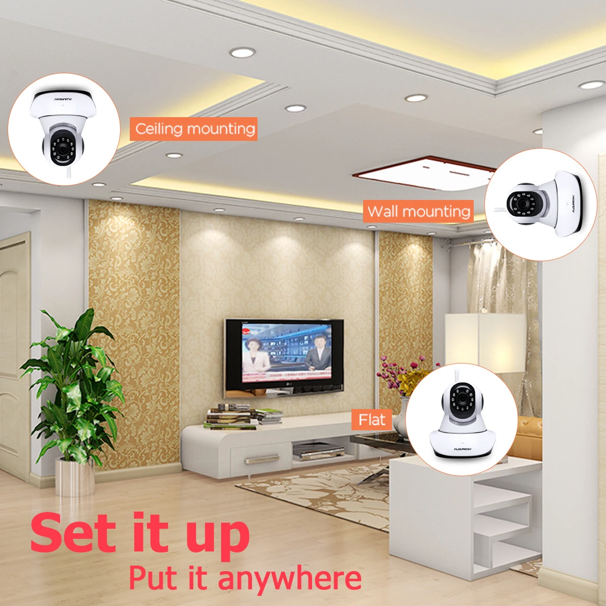 Floureon 720 P Wifi 1 0 мегапиксельный беспроводной CCTV безопасности IP камера AU поддержка