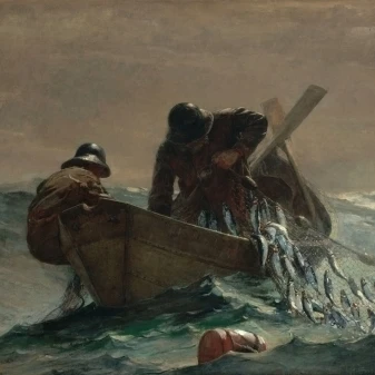 Постер с сеткой сельди от Winslow Homer (24x36)|Таблички и знаки| |