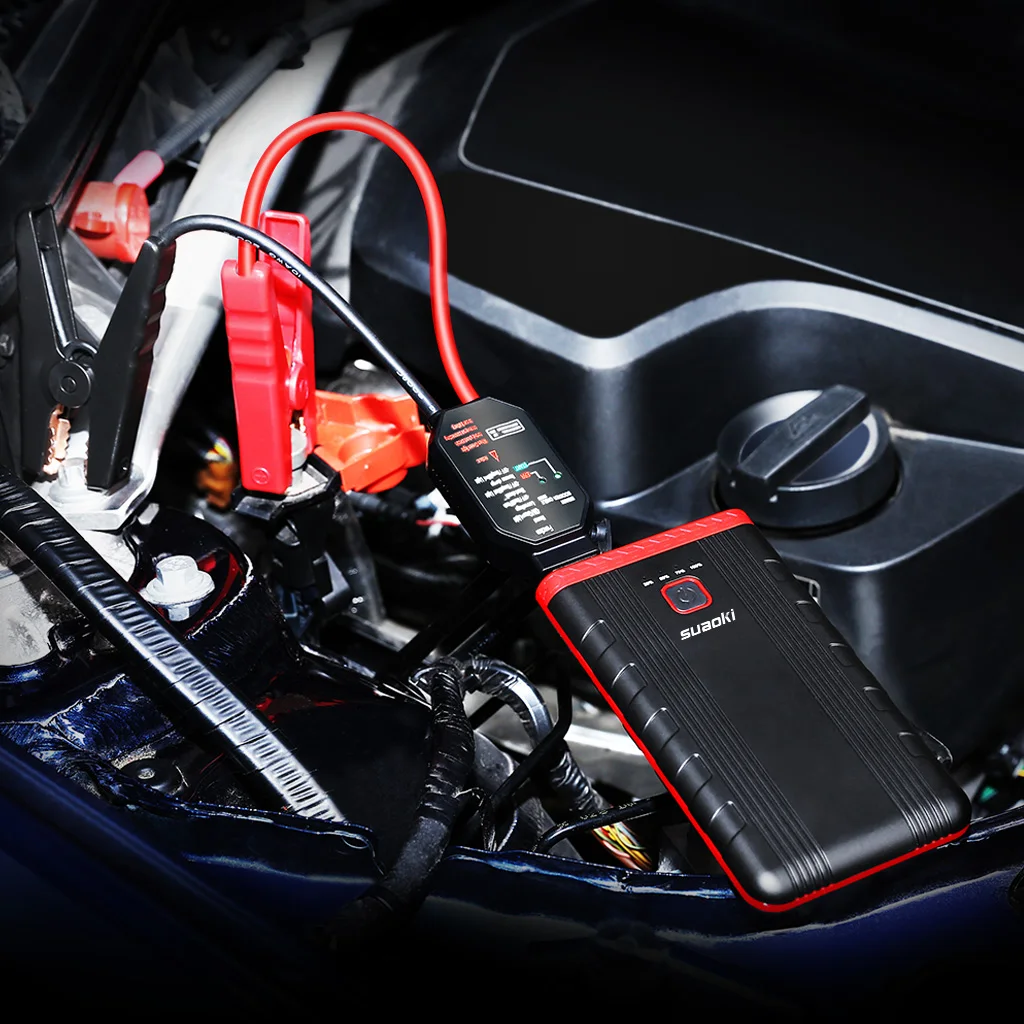 Suaoki U3 400A пиковый портативный стартер Автомобильный Аккумулятор Booster 5V/2.4A