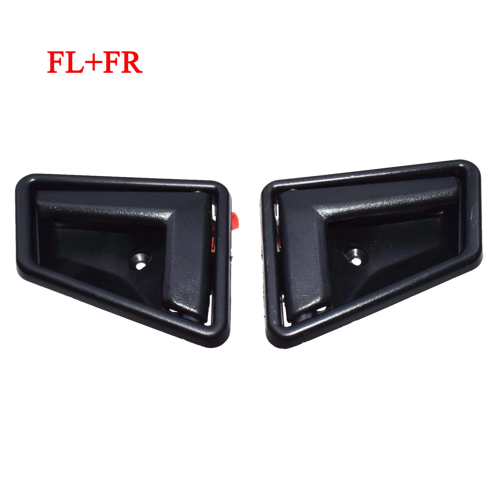 2 шт черный авто Интерьер Передняя Задняя ручка левой двери подходит для