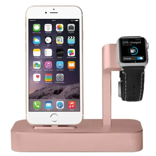 Подставка для зарядки док станция Apple Watch iPhone X 6 6S 7 5 8 XR XMAX|Подставки и держатели| |