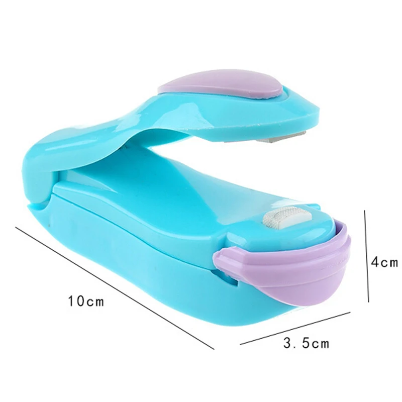 Portable Bag Clips Handheld Mini Electric Heat Sealing Machine Impulse Sealer Seal Packing Plastic Clip work with battery | Дом и сад