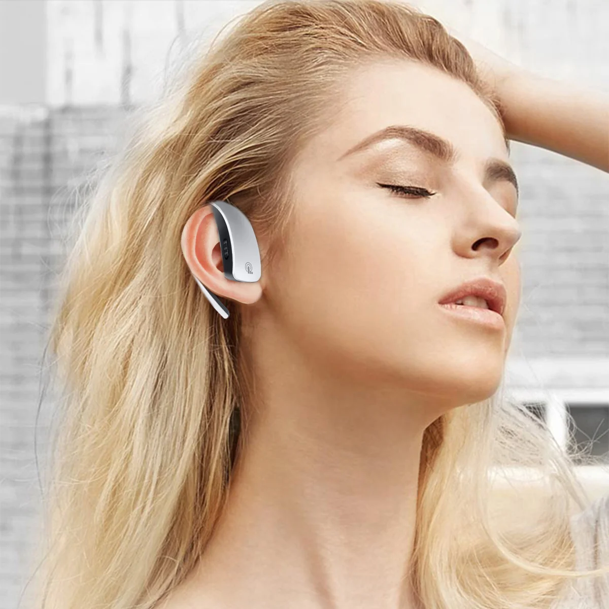 KOOYUTA Auriculares сенсорный Bluetooth наушники Беспроводная гарнитура с шумоподавлением
