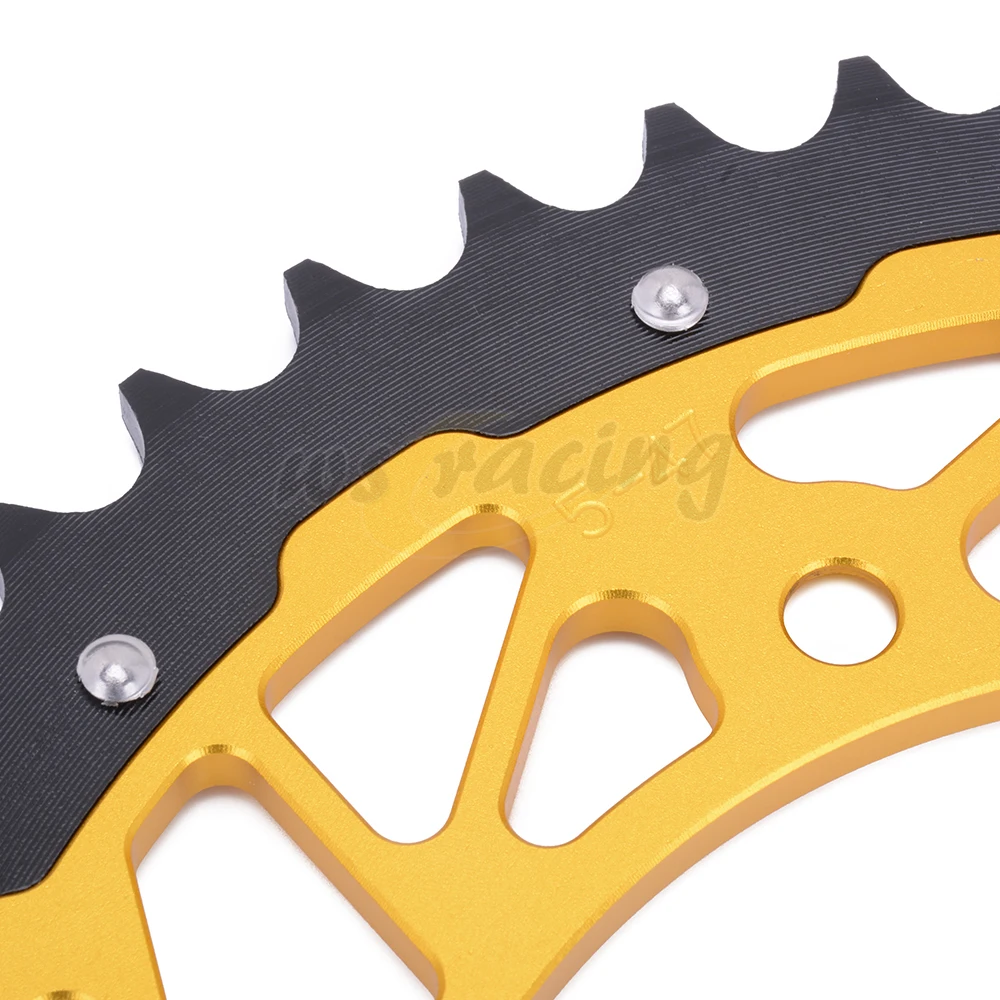 Цепная Звездочка для мотоцикла 47T Suzuki TSR125 TSR200 DR250 DR350 DR Z250 RM125 RM250 RMX250 RS175