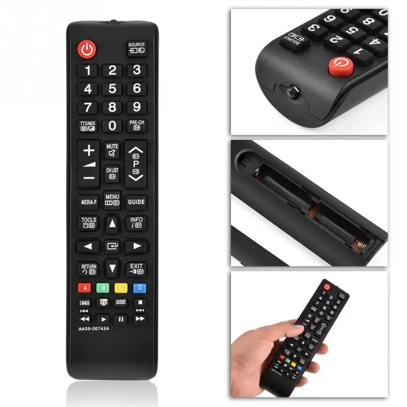 Сменный пульт дистанционного управления для Samsung TV черный абс пластик тв с