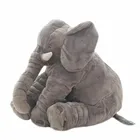 1 шт 40 см60 см большой плюшевый слон кукла Дети Спящая мягкая задняя подушка милый чучело слон ребенок сопровождать Подарочная Рождественская кукла