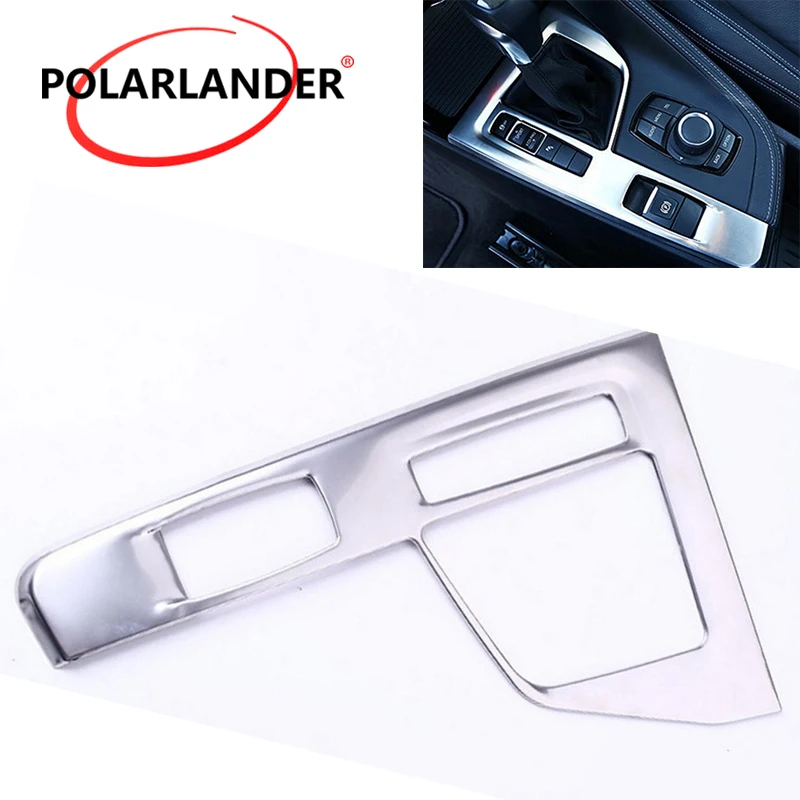 

Interior Decorative ABS Gear Shift Panel Box Cover Trim Frame for BMW X1 F48 2016 2017 Left Hand Drive LHD Car Accessories