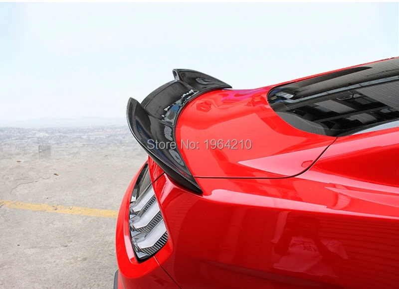 Для Ford Mustang 2015 2016 2017 2018 2019 спойлер на заднюю крышу из углеродного волокна задний