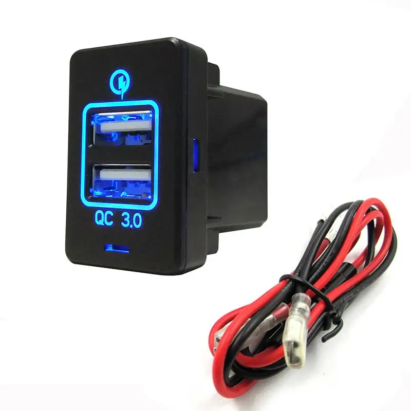 Модифицированное автомобильное зарядное устройство с 2 usb портами новейшее