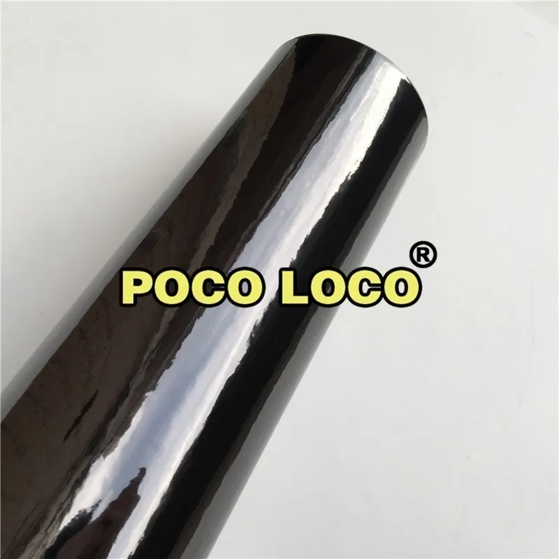 Черная хромированная зеркальная виниловая пленка фольга автомобильная наклейка