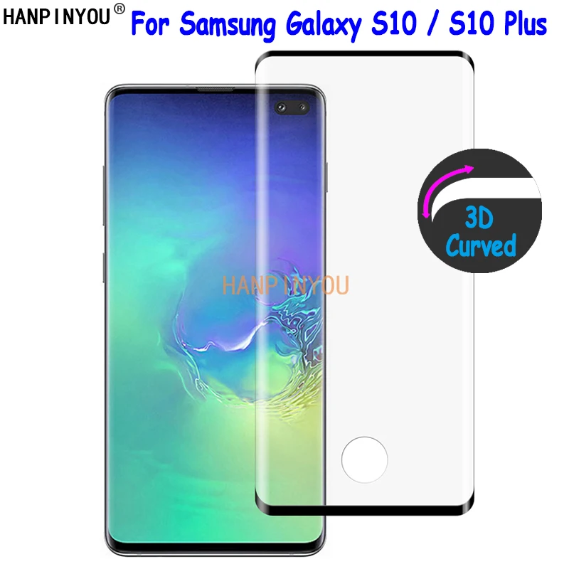 Для Samsung Galaxy S10/S10 Plus S10Plus 9H ультра тонкий 3D изогнутый полный Чехол передняя