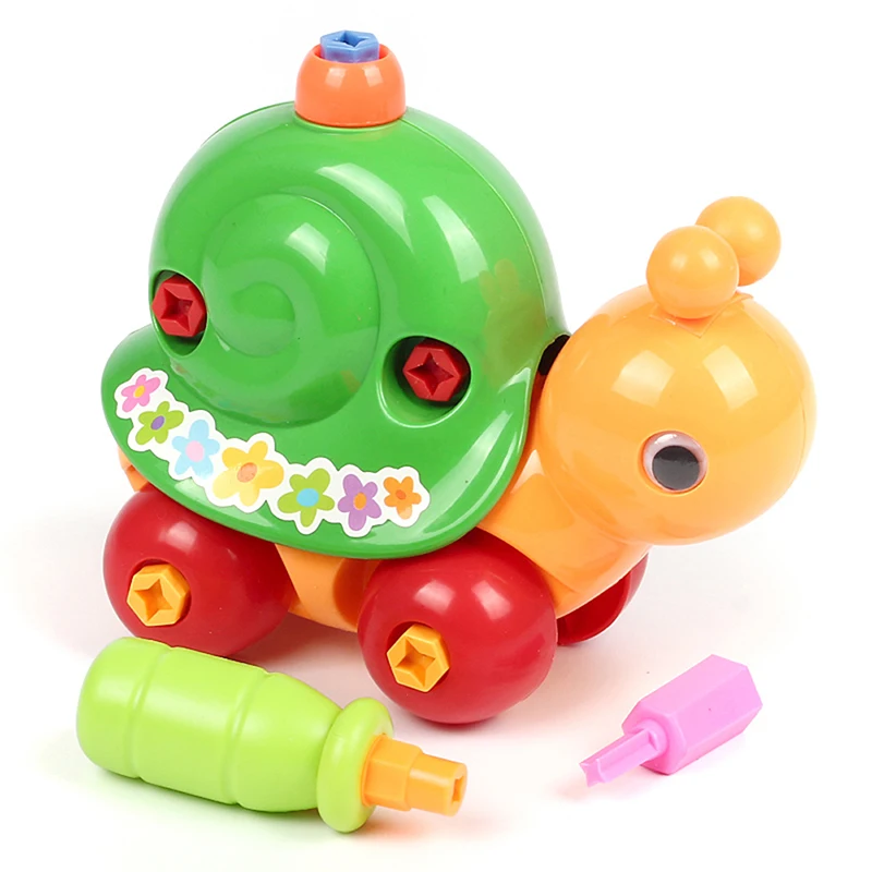 Новая детская головоломка с животными обучающая разборка мультяшная игрушка для