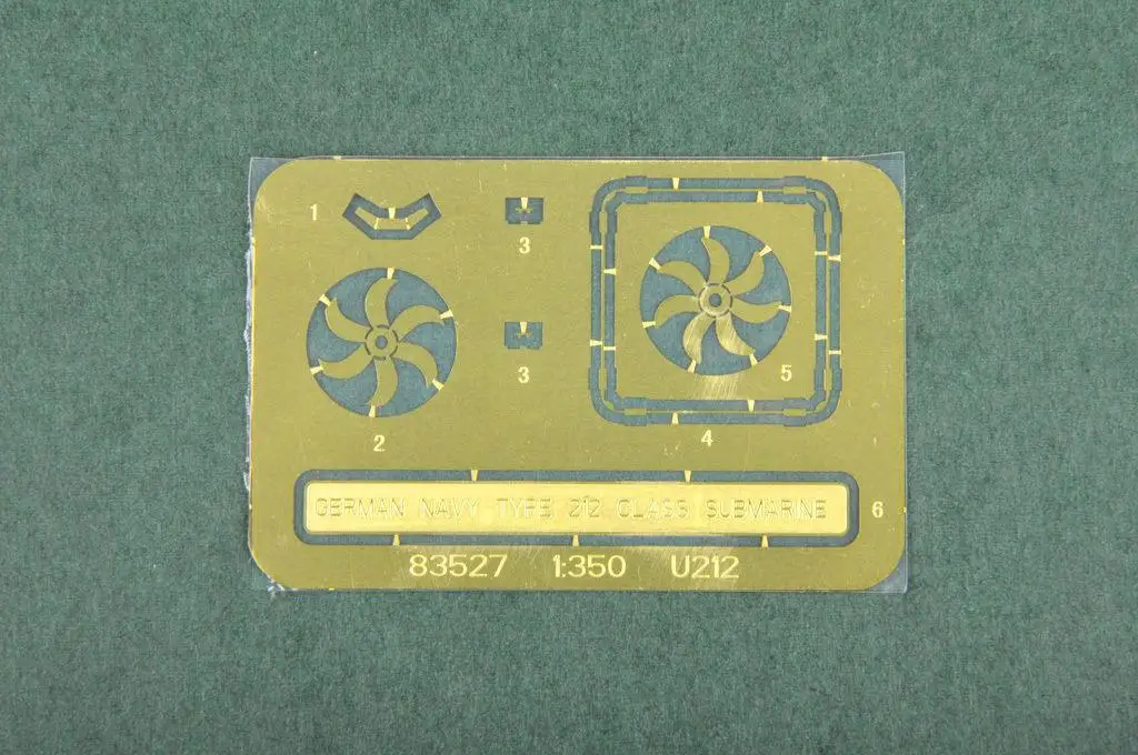 Hobbyboss 83527 1/350 немецкий морской Тип 212 атакционная подводная лодка наивысшего