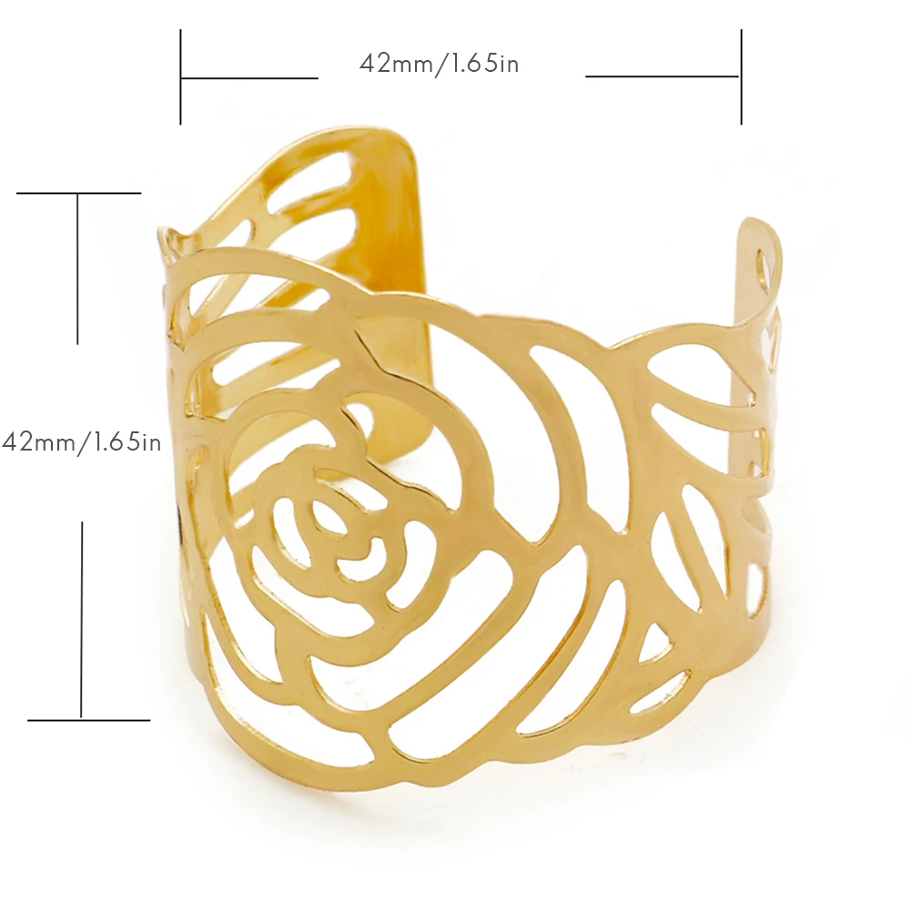 12pcs/Set Metal Rose Napkin Buckle Opening Rings For Wedding Birthday Party West Dinner Table Decoration | Дом и сад