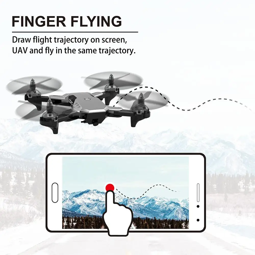 CS 7 2 4 Ghz g сенсор складной мини Радиоуправляемый квадрокоптер Дрон HD камера Wifi FPV