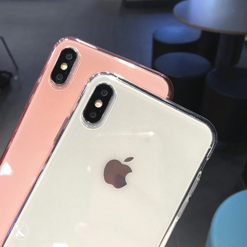 Прозрачный противоударный чехол SUYACS 7 карамельных цветов для iPhone 12 Mini 11 Pro Max 8 Plus X