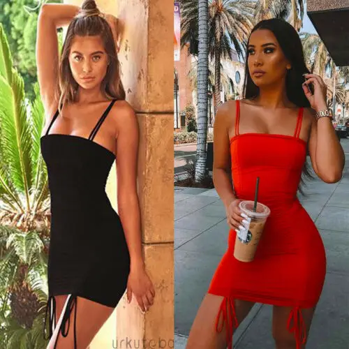 Новое Сексуальное Женское горячее платье женское Бандажное летнее праздничное