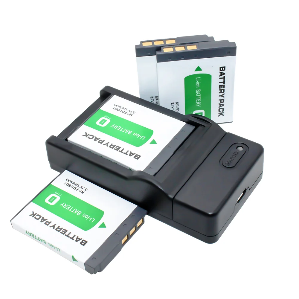 4 шт. сменный аккумулятор и USB зарядное устройство для SONY DSC TX1 T2 T77 T90 T300
