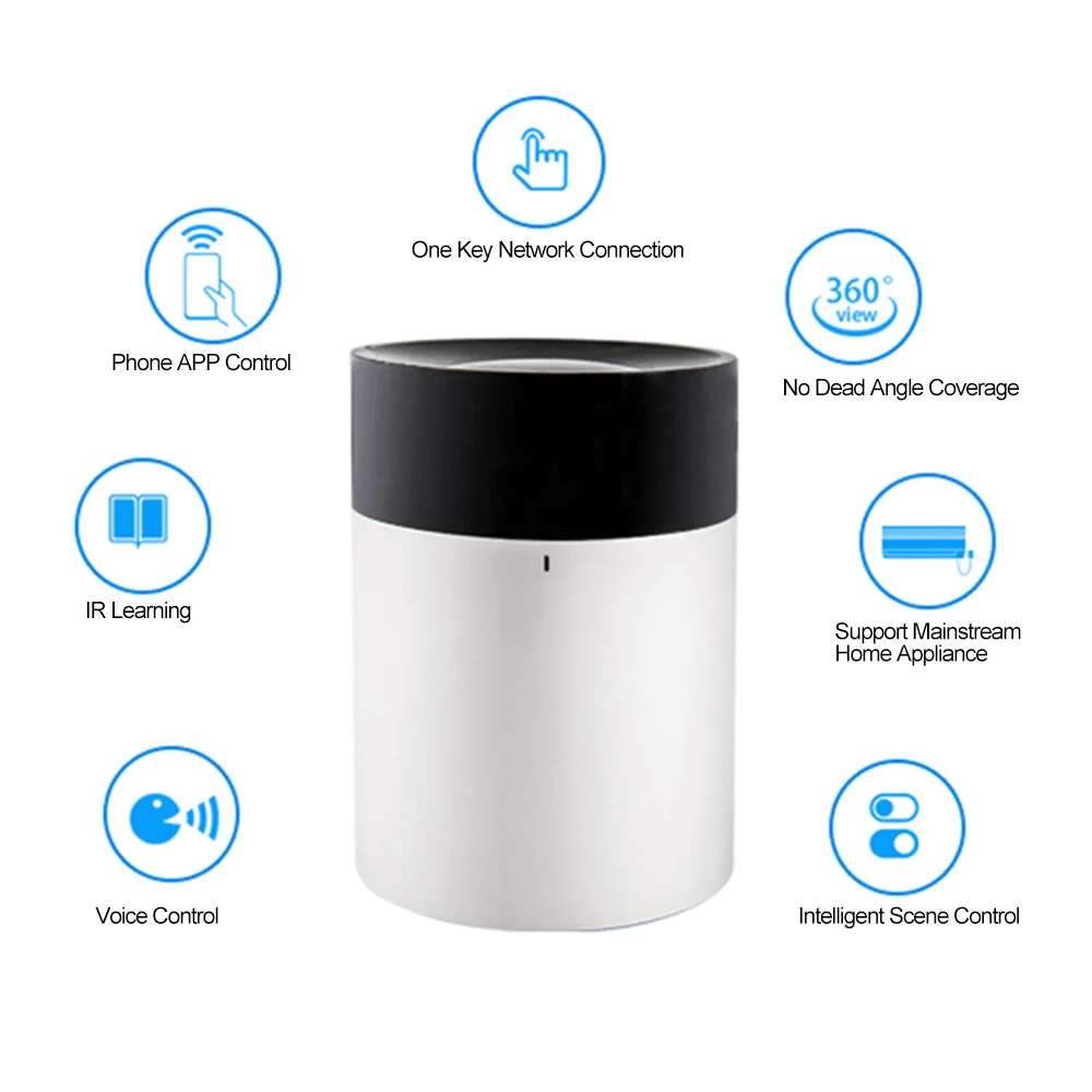 W30 ИК умный пульт дистанционного управления 2 4G WiFi дом автоматизация для Alexa Google