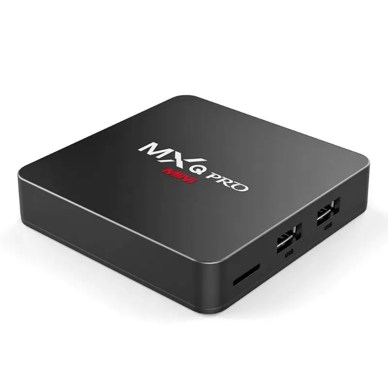 Mxq Pro MINI Android7.1 Smart tv Box 2 ГБ + 16 Гб S905W четырехъядерный телеприставка|ТВ-приставки и