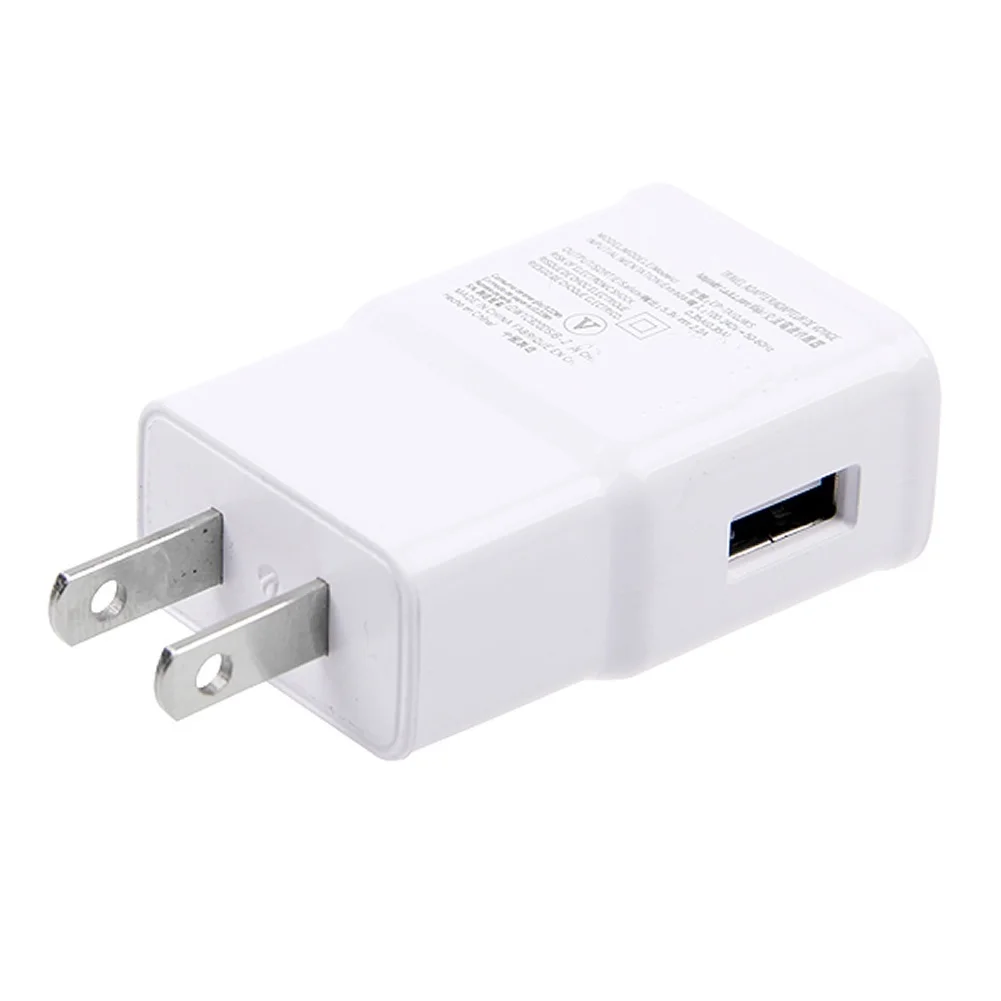 Штепсельная вилка США 2A домашнее настенное зарядное устройство USB AC адаптер