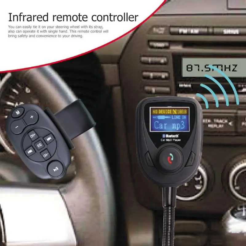 Car Steering Wheel IR Remote Control Controller for MP3 GPS CD VCD DVD TV | Электроника