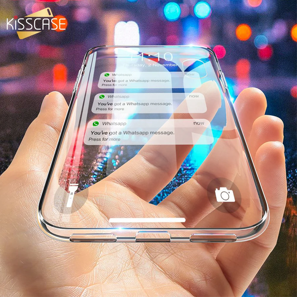 KISSCASE Для Сяо mi A1 A2 8 SE прозрачный мягкий чехол для красный 5A 4X5 плюс Примечание 5 4X 5a