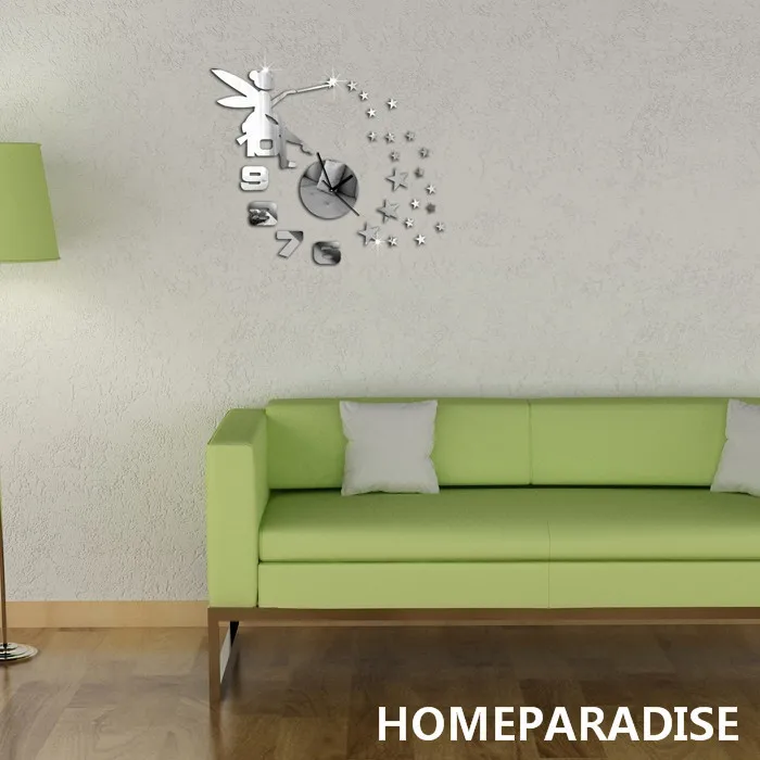 Ангел девушка звезды цифры Искусство Современная роскошь Diy Съемные 3d