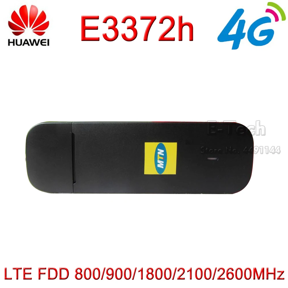 10 шт./лот разблокированный HUAWEI E3372 E3372h 153 E3372s 150mbps 4G LTE модем ключ USB палка Datacard