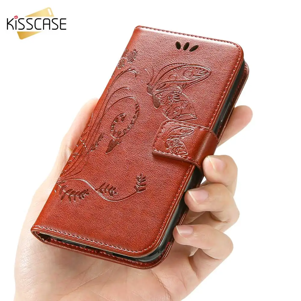 Чехол KISSCASE с откидной крышкой и бумажником для Huawei P Smart Nova 3 3i 2 2S Plus P10 P20 P8 Lite 2017