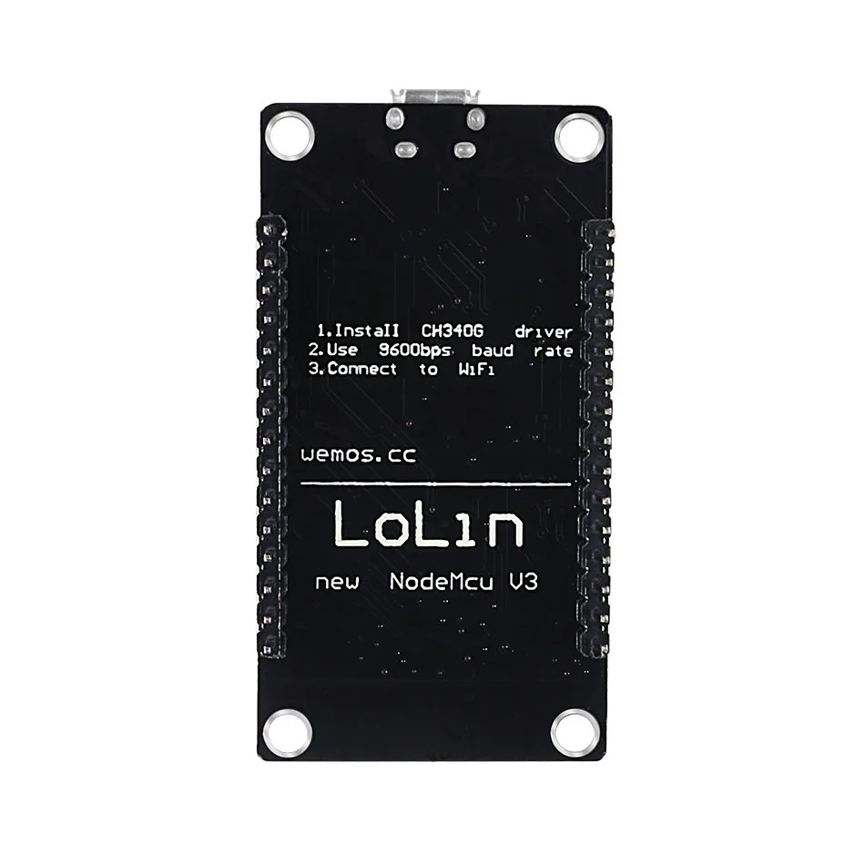 Модуль ESP8266 NodeMcu v3 Lua с Wi Fi беспроводная плата CH340 для разработки Интернет вещей