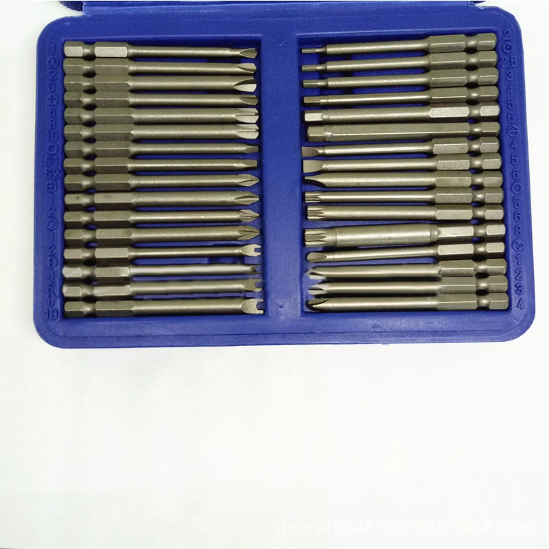 Набор длинных наконечников для партии электрическая отвертка u образная головка