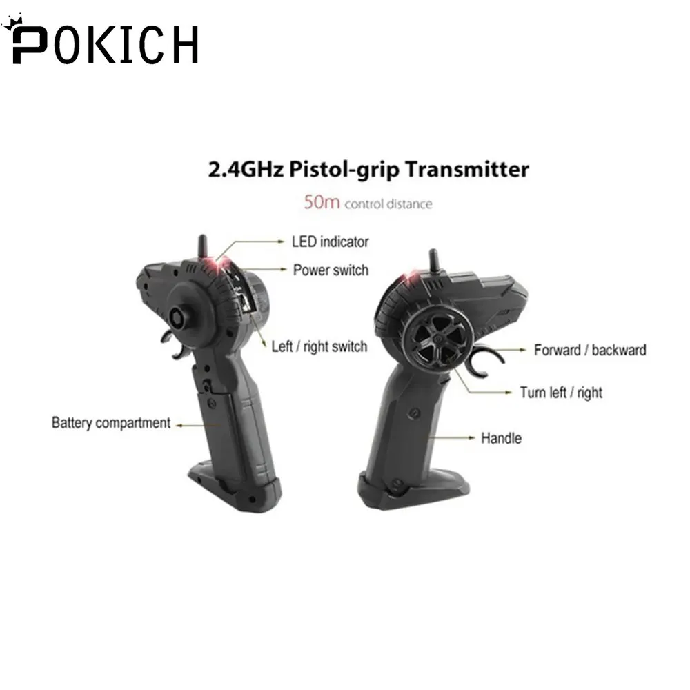 Pokich RC автомобили 1:10 автомобиль внедорожный электронная модель игрушки для