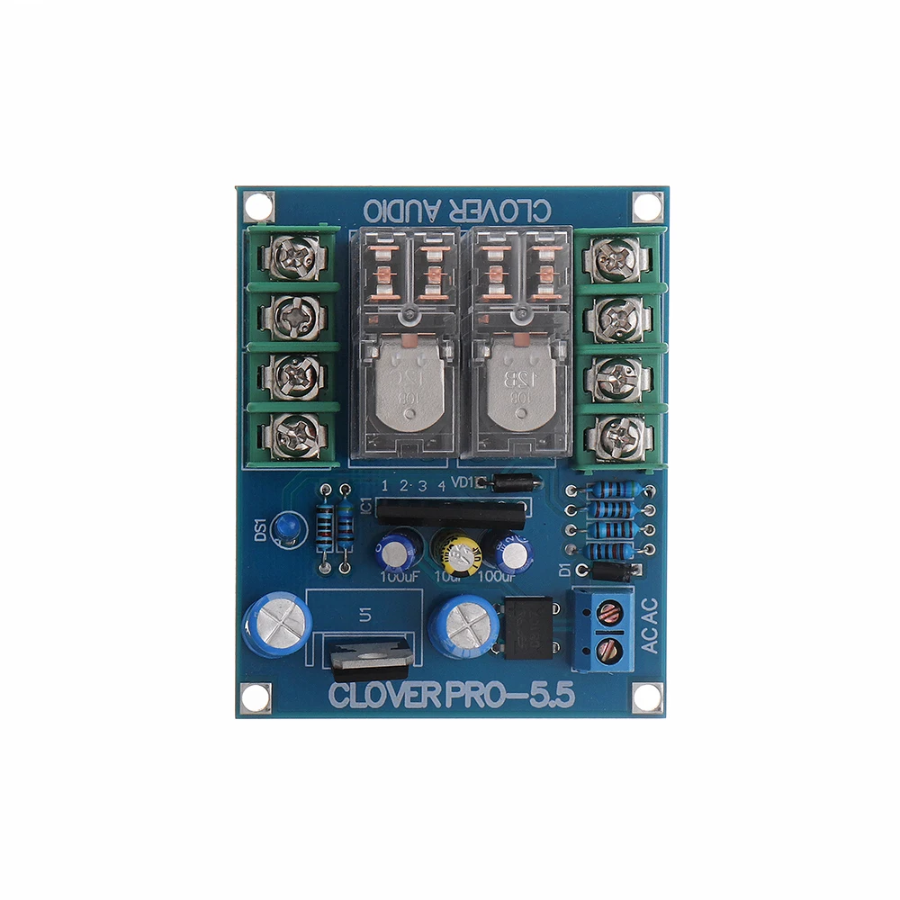 UPC1237 динамик Защита доска двойной Omron Реле для HIFI усилитель DIY динамик Комплект
