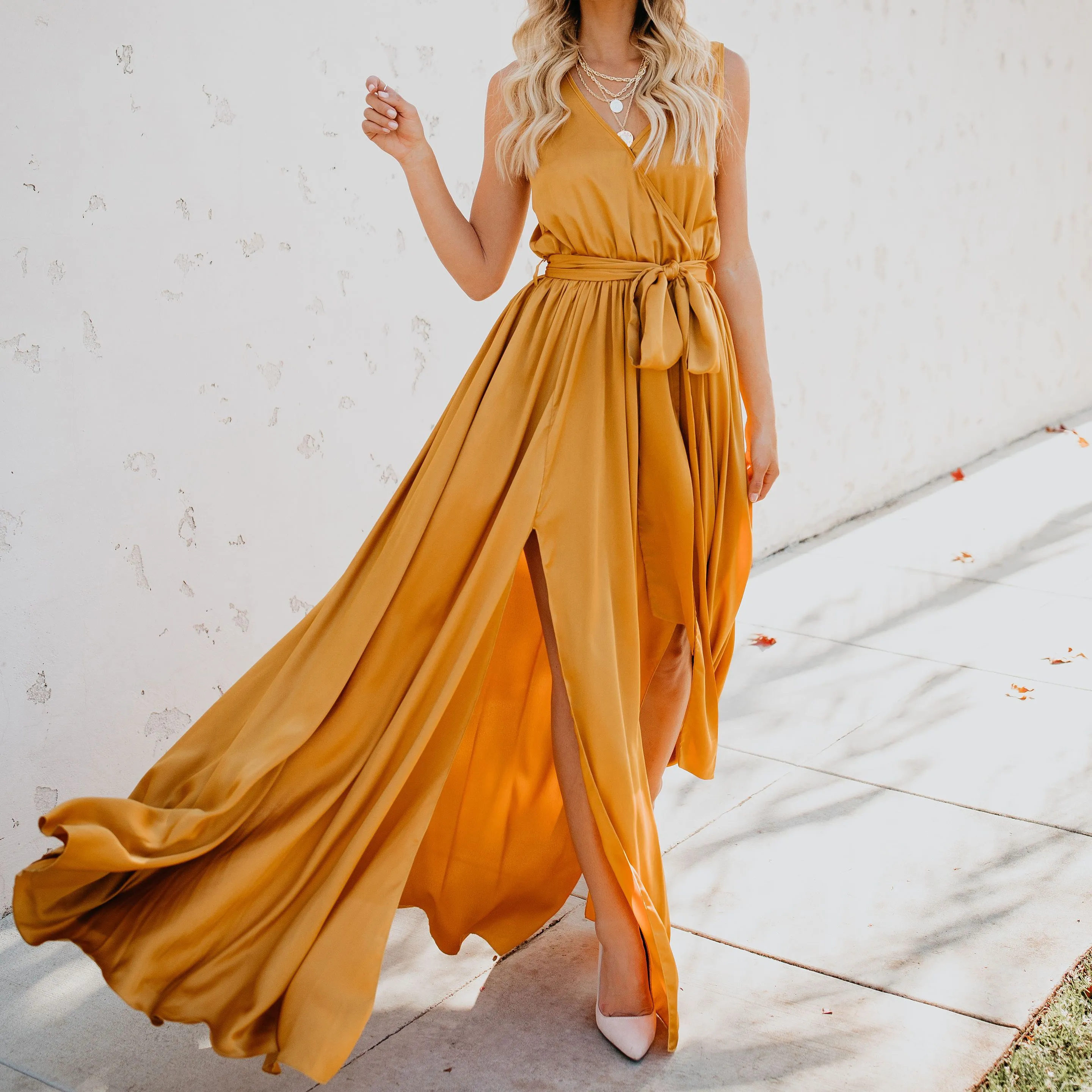 Женское богемное повседневное пляжное платье элегантное винтажное макси для