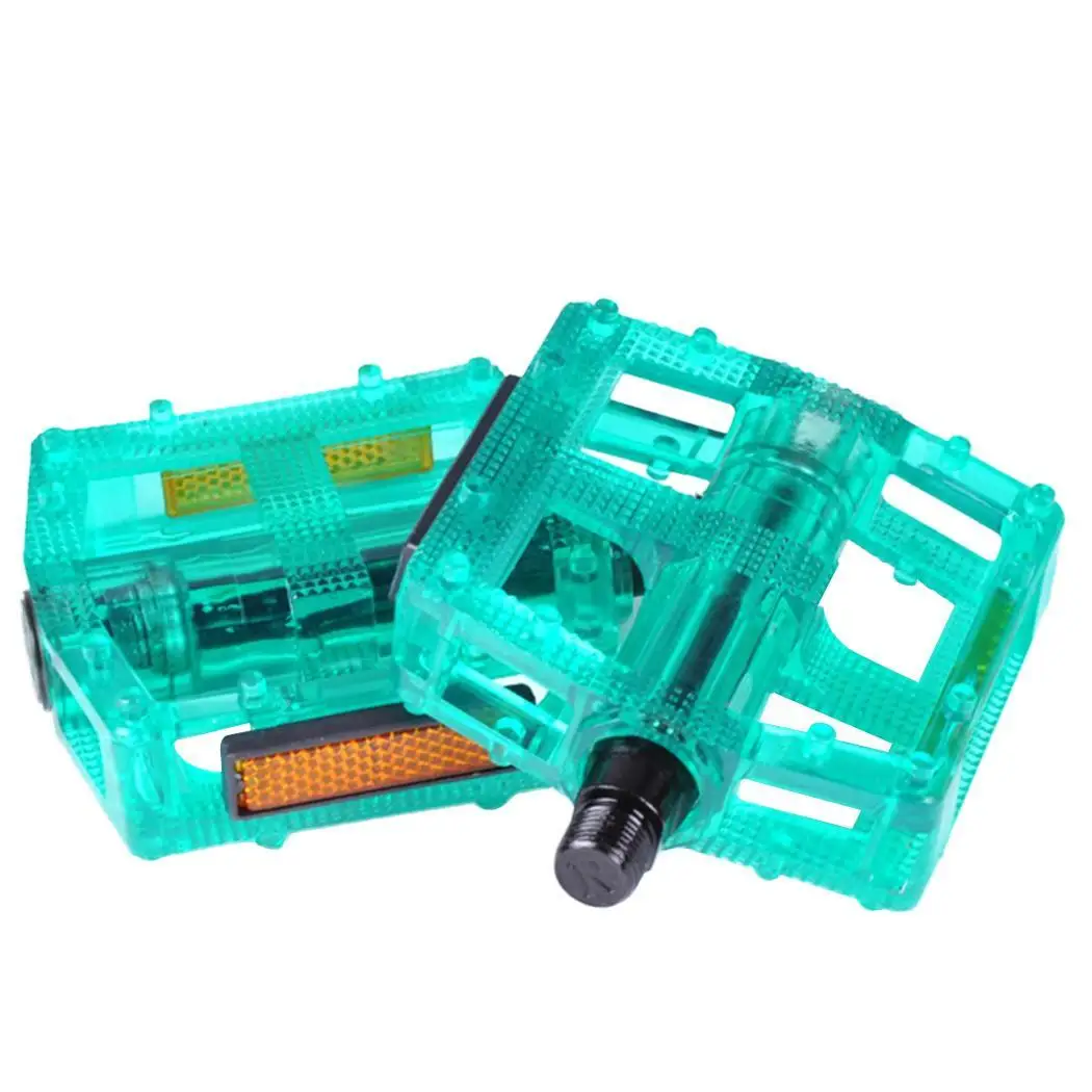 Road Mountain Bike Anti-slip Bicycle Cycling Pedals Rose Red Transparent Blue Green Yellow | Pedal
