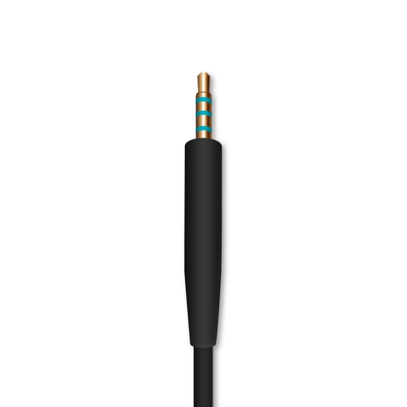 Аудио кабель CLAITE 2 5 мм 3 для Bose QC25 бесшумный удобный наушников с микрофоном 1 м Iphone