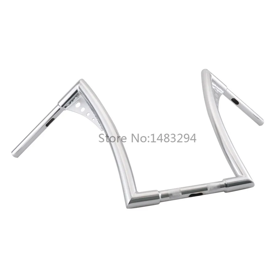 Motoecycle Custom Breezer Style Chrome Handlebar Thicken For Harley FLST FXST Sportster XL Models Any Application | Автомобили и
