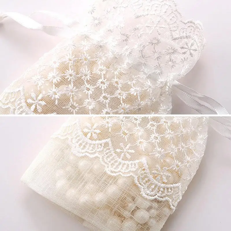 1 шт. Комплект карманами яркие сумки жемчужные мешки из пряжи ювелирные изделия