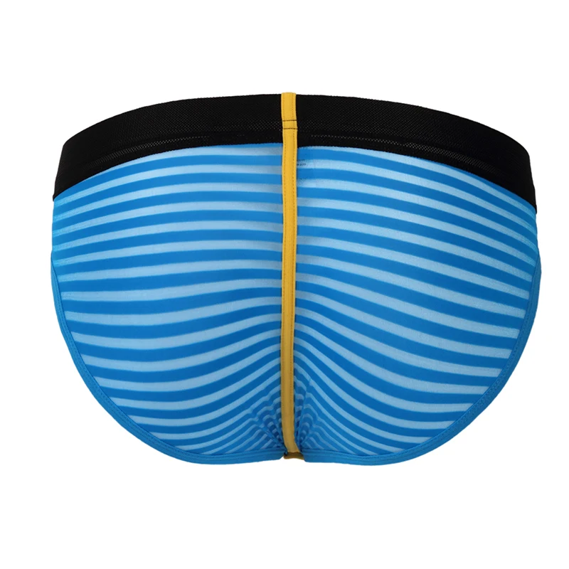 Трусы брифы мужские прозрачные в полоску 7 шт./лот| |