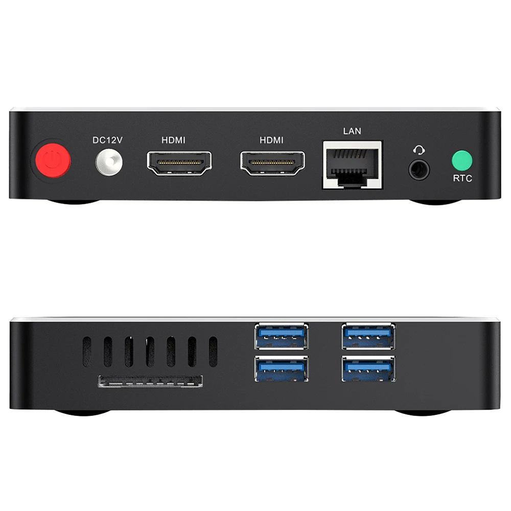 Beelink N41 N4100 мини ПК Intel Близнецы озеро HD Графика 600 4 GB Оперативная память 64 Гб SSD 2 4G 5