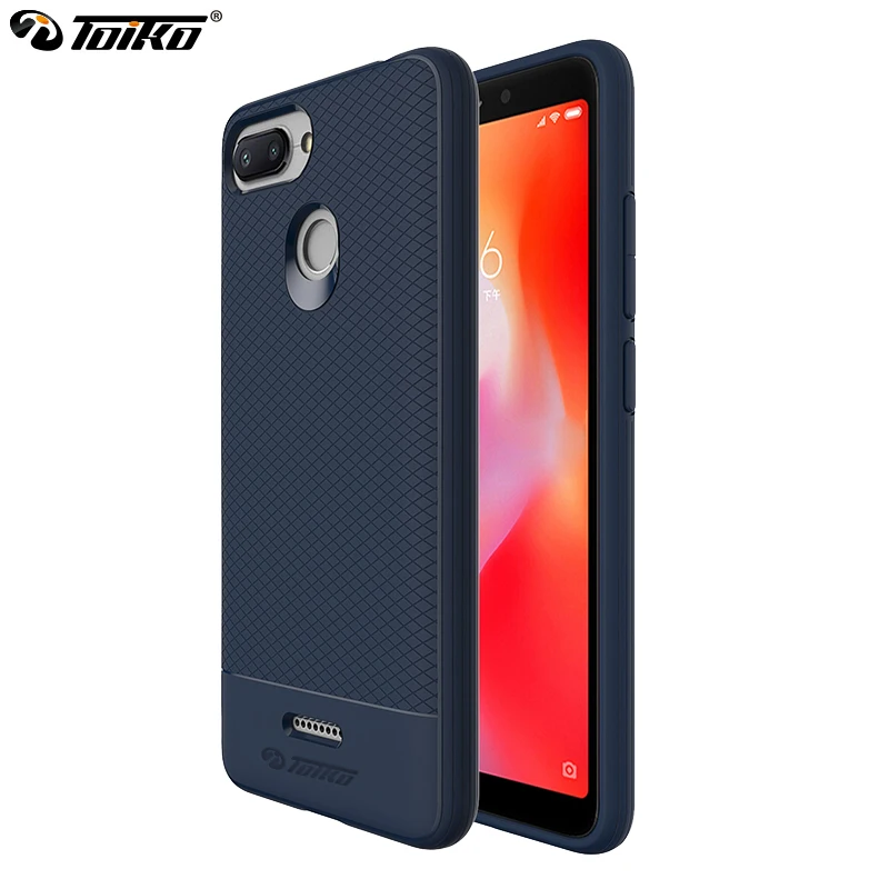 Ударопрочный чехол TOIKO в деловом стиле с геометрическим рисунком для xiaomi Redmi 6 6A