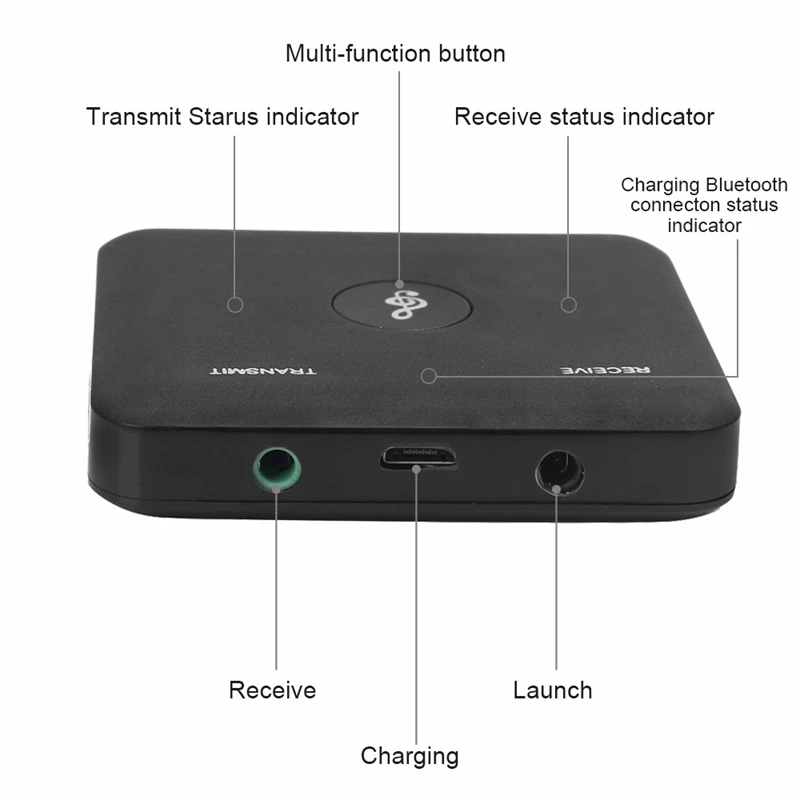 Bt1 Bluetooth 4 2 передатчик приемник в 1 Универсальный беспроводной аудио адаптер для