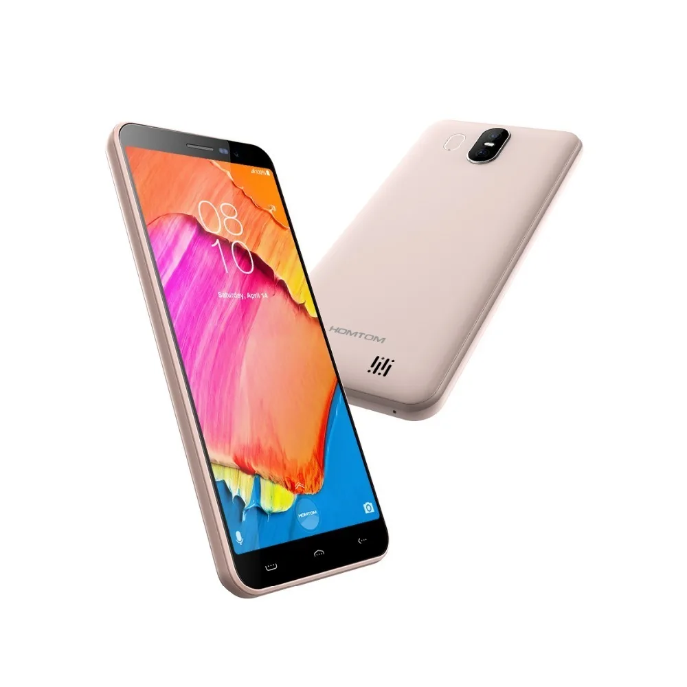 HOMTOM S17 Android 8 1 4 ядра 5 "18:9 полный Дисплей смартфон с функцией отпечатков пальцев