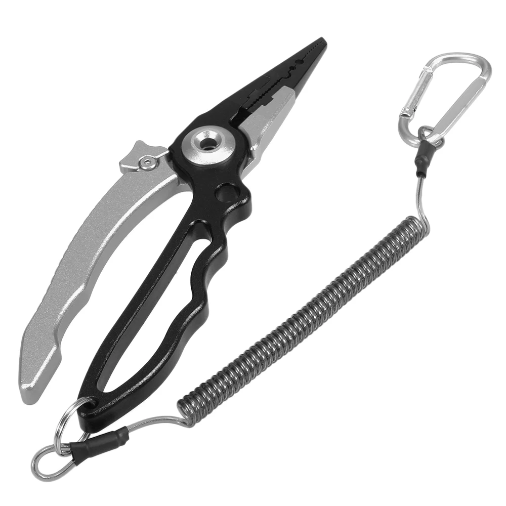 Fishing Plier Clamp Fish Grabber Controller Line Cutter Hook Remover Multifunctional Portable Aluminum Alloy | Спорт и развлечения