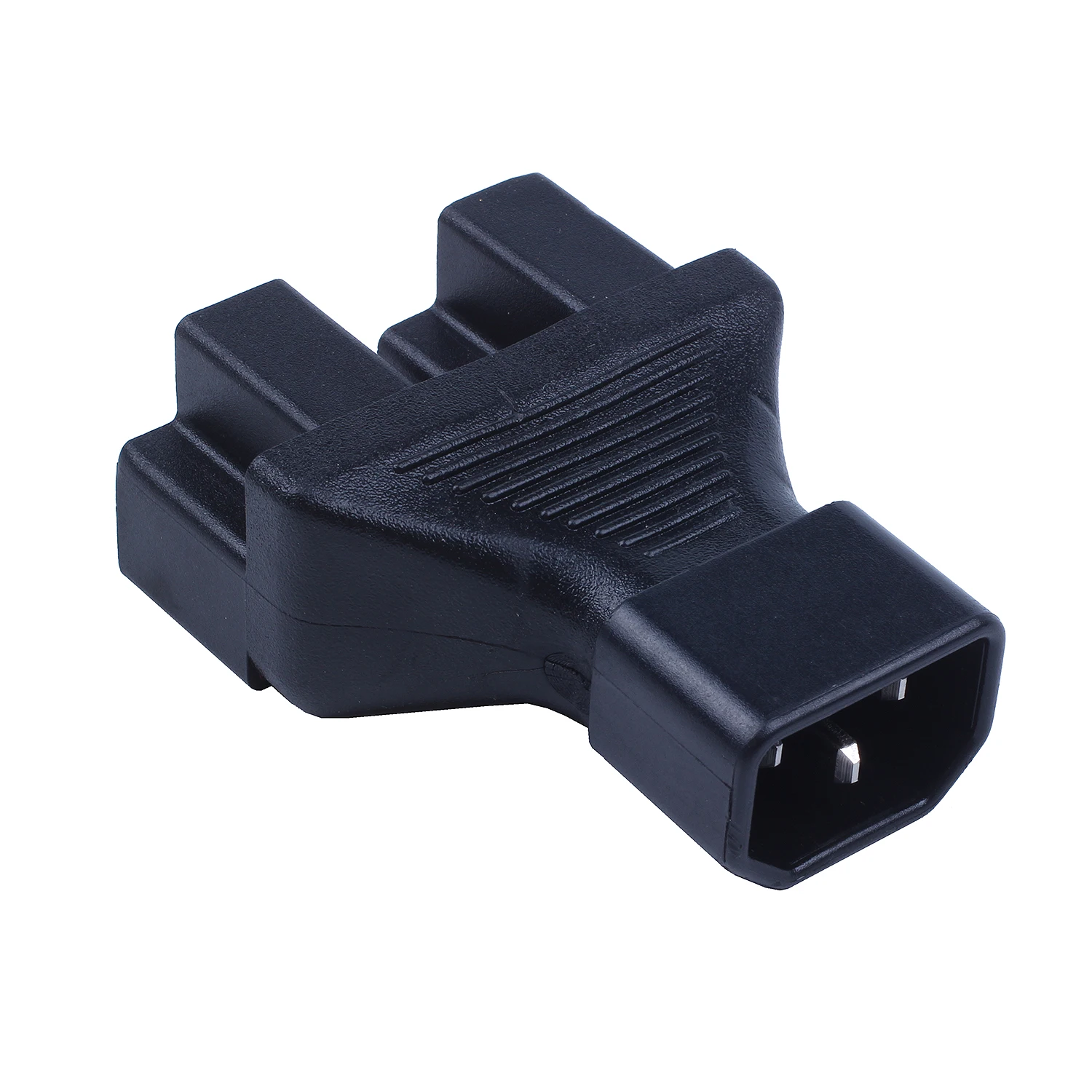 IEC 320 C14 до 2 x Nema 5-15R адаптер питания До 2x US 3pin Женский Черный | Электроника