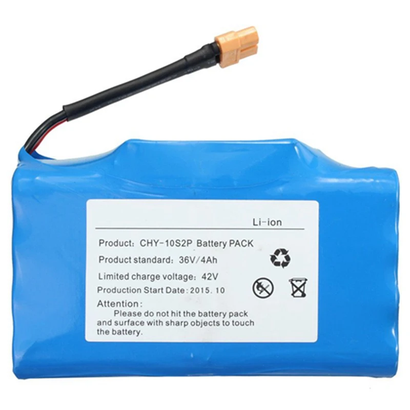 Литиевая батарея 36В/4ач 18650/4400 мАч умный самобалансирующийся 2 колеса